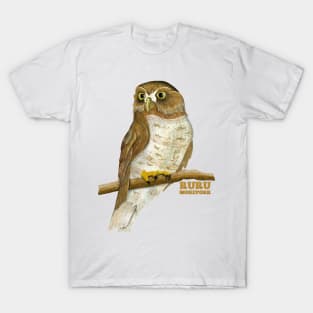 Morepork Ruru NZ Owl T-Shirt